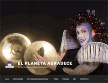 Tablet Screenshot of elplanetaagradece.com
